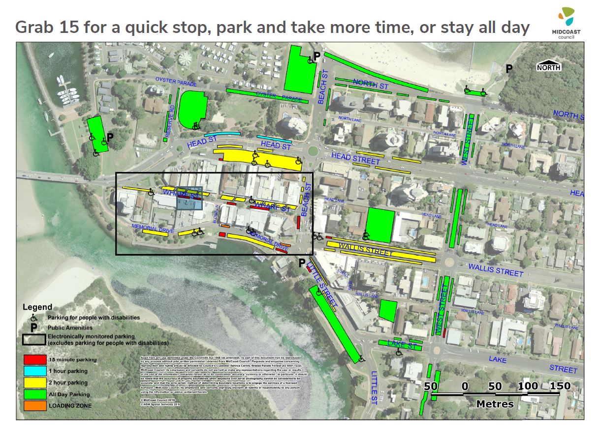 Forster Tuncurry CBD parking news - MidCoast Council