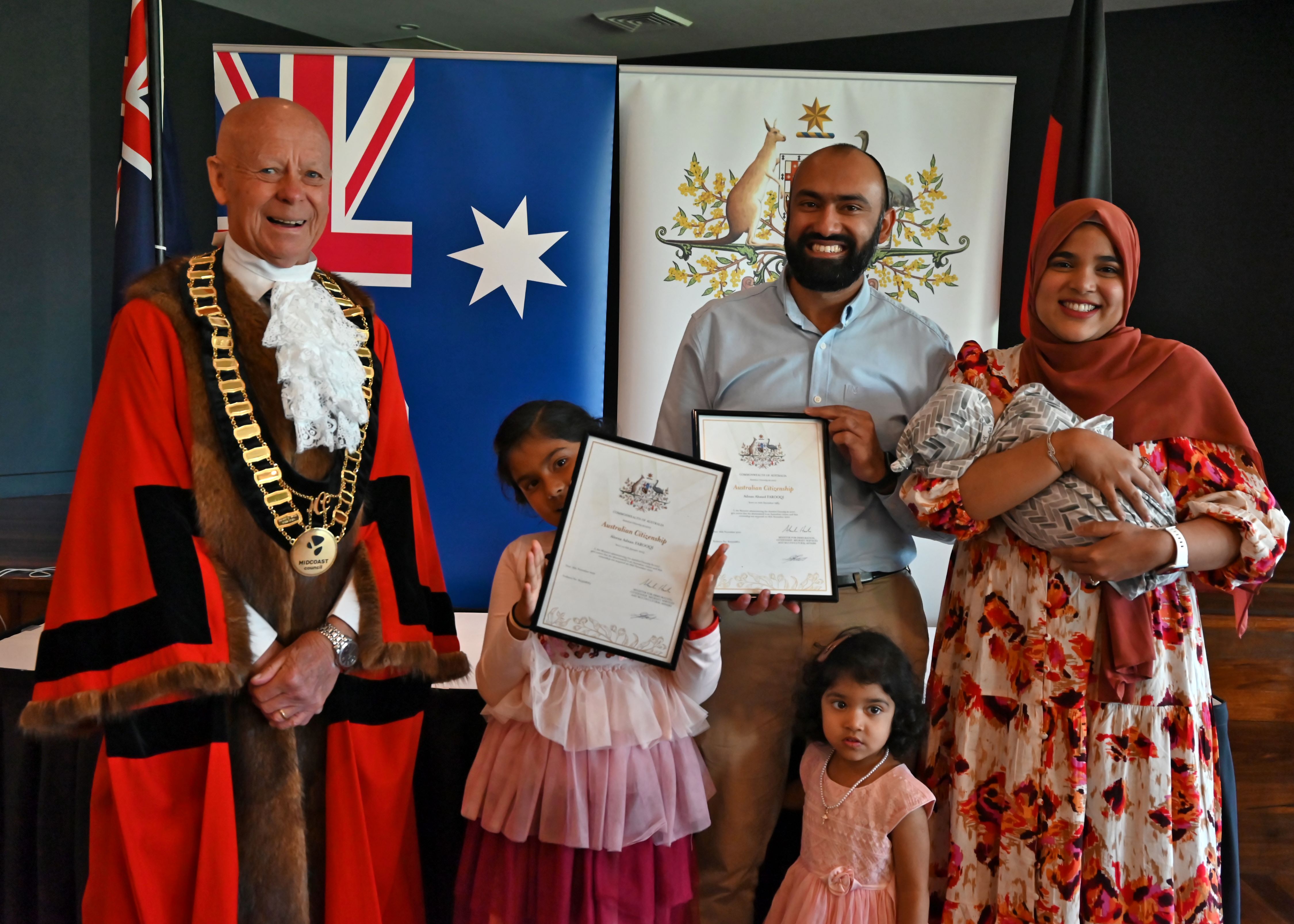 Australia's newest citizens MidCoast Council