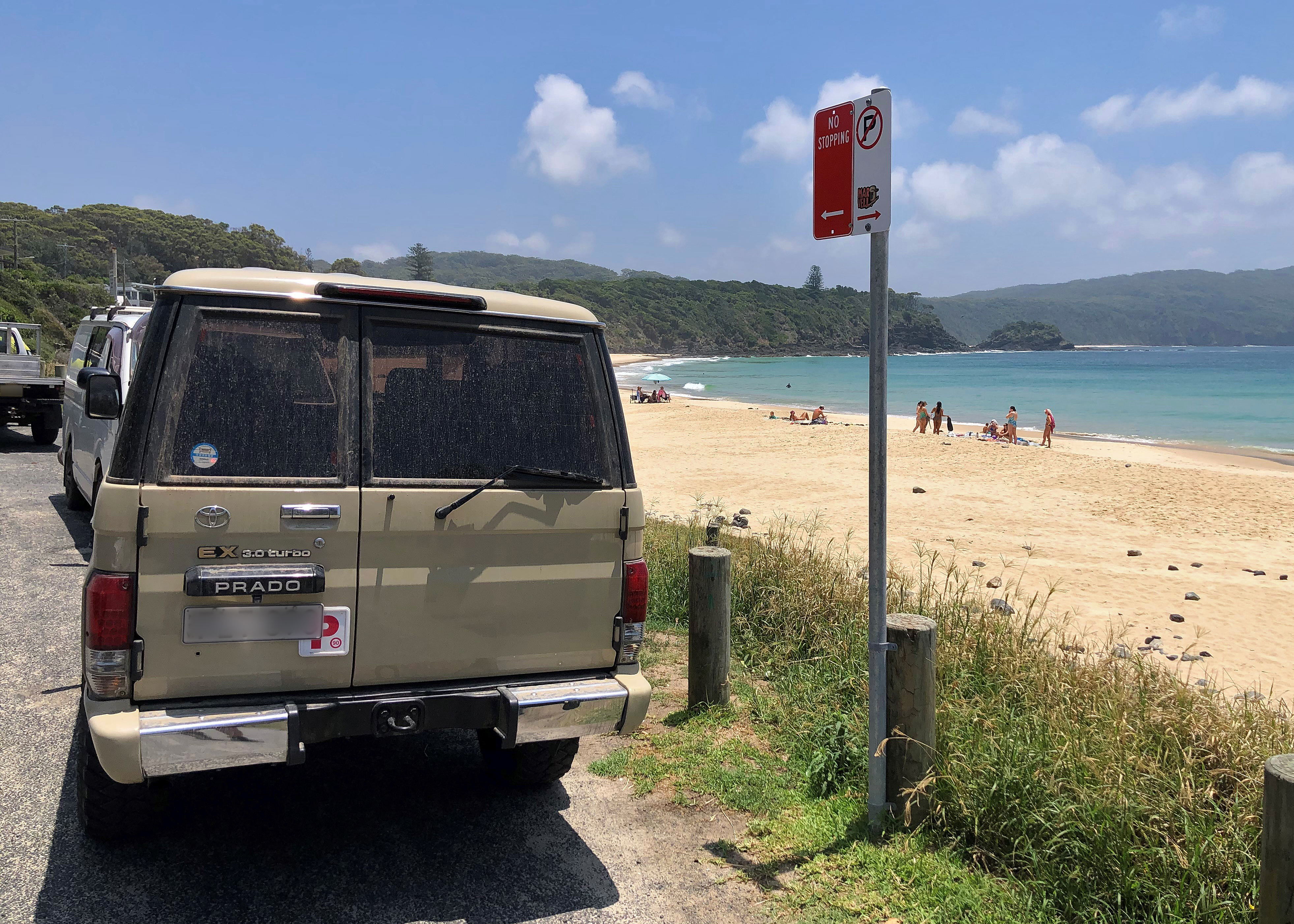 Illegal parking at Seal Rocks.jpg